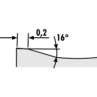 Wendeschneidplatte APKT 1003-PDE-R-S HC4535